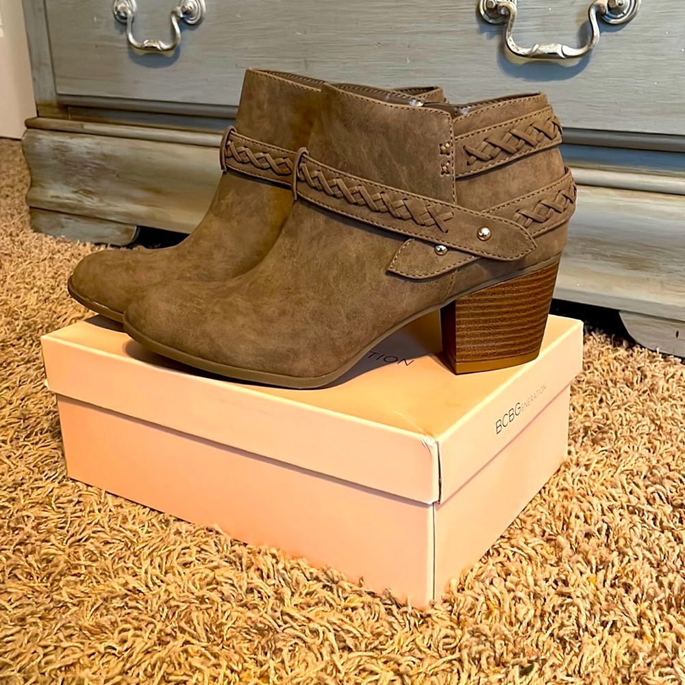 Indigo Rd Braided Ankle Bootie 2.5" Heel